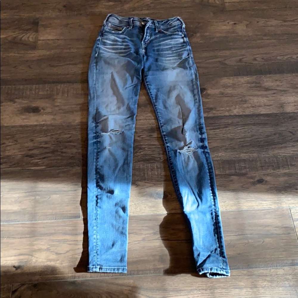 Silver SUKI Fluid High super Skinny 37”